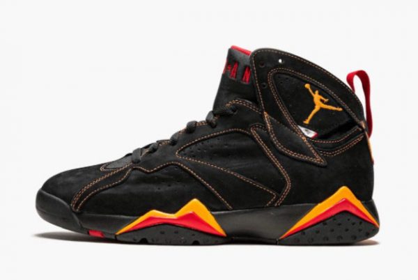 Air Jordan 7 Citrus Black Citrus-Varsity Red CU9307-081