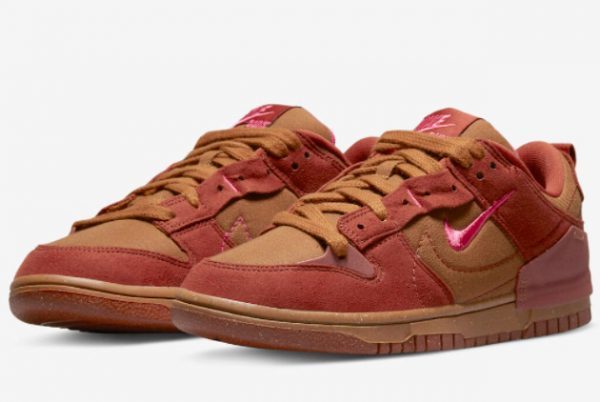 Cheap Nike Dunk Low Disrupt 2 Desert Bronze Shoes DH4402-200-2