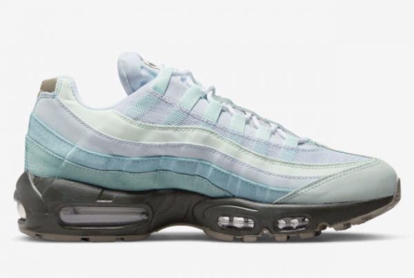 Nike Air Max 95 White Aqua-Brown For Sale DQ9468-355-1