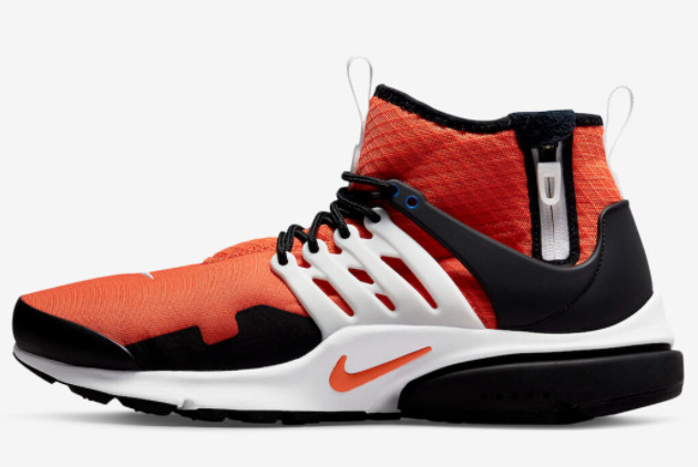 2022 Cheap Nike Air Presto Mid Utility Orange DC8751-800