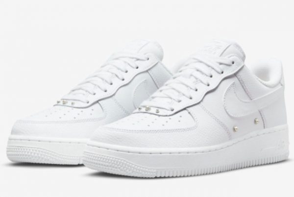 2022 Nike AF1 Air Force 1 Pearl On Sale DQ0231-100-2