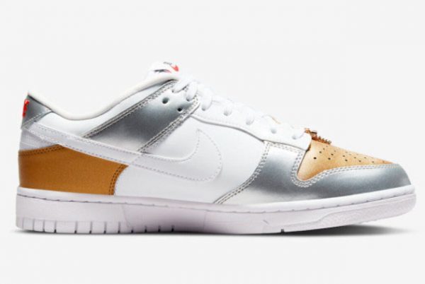 2022 Nike Dunk Low WMNS Metallic Running Shoes DH4403-700-1