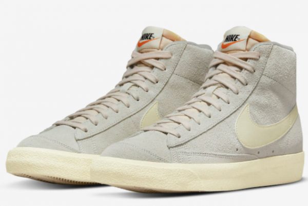 Cheap Nike Blazer Mid ’77 Premium Vintage Medium Grey DM0178-001-2