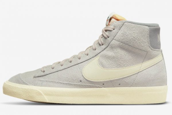 Cheap Nike Blazer Mid ’77 Premium Vintage Medium Grey DM0178-001