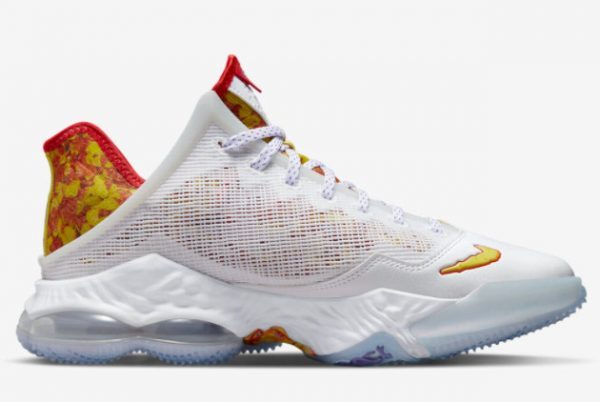 Cheap Nike LeBron 19 Low Magic Fruity Pebbles Online Sale DQ8344-100-1