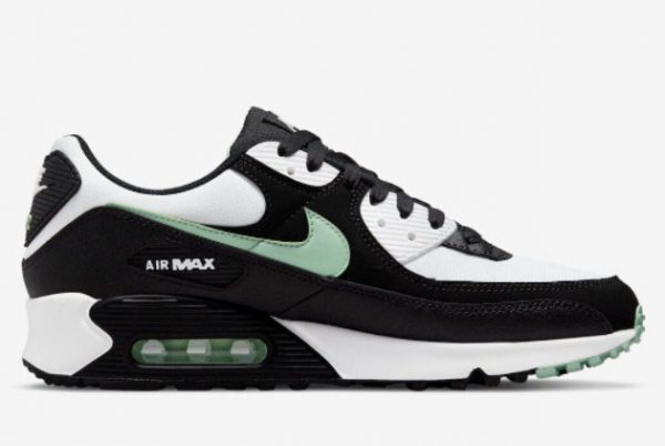 Men and Women's Nike Air Max 90 Green Glow DH4619-100-1