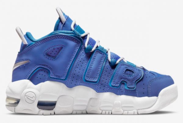 Nike Air More Uptempo GS Blue White Online Sale DM1023-400-1