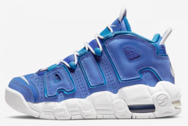 Nike Air More Uptempo GS Blue White Online Sale DM1023-400