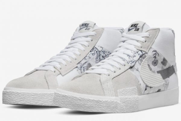 Nike SB Blazer Mid Edge Floral Paisley To Buy DM0859-100-2