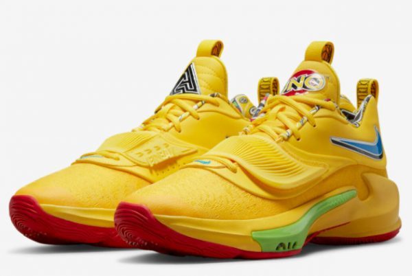 UNO x Nike Zoom Freak 3 Yellow On Sale DC9364-700-2