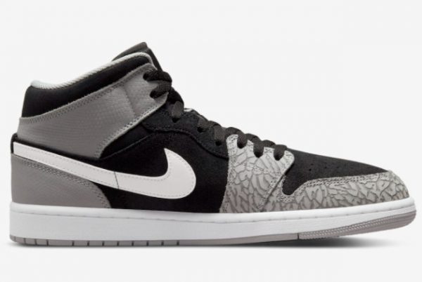 2022 Air Jordan 1 Mid Elephant Toe On Sale DM1200-016-1