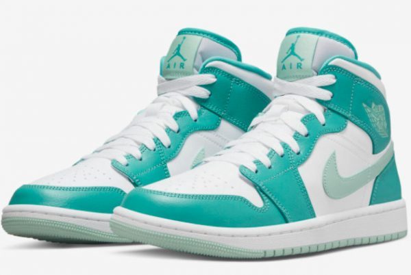 2022 Air Jordan 1 Mid Marine Green For Sale DV2229-300-2