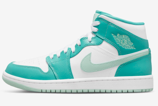 2022 Air Jordan 1 Mid Marine Green For Sale DV2229-300