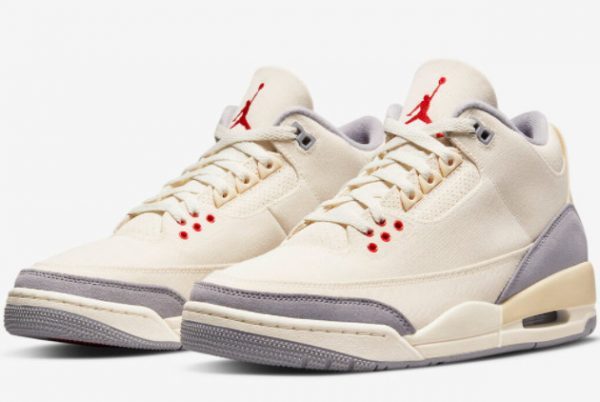 2022 Air Jordan 3 SE Muslin Colorways For Sale DH7139-100-2