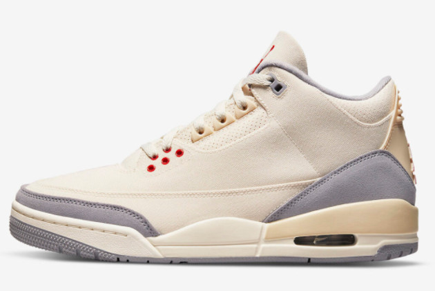 2022 Air Jordan 3 SE Muslin Colorways For Sale DH7139-100