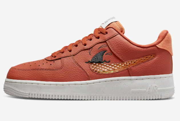 2022 Brand New Nike Air Force 1 Sun Club Orange-Brown DM0117-800