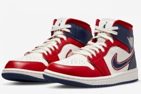 2022 Cheap Air Jordan 1 Mid SE USA To Buy DQ7648-600-2