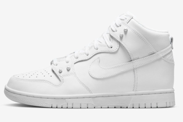 2022 Discount Nike Dunk High Pearl White Trainers DM7607-100