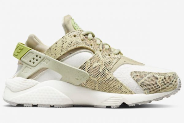 2022 Latest Nike Air Huarache Green Snake Shoes DV3207-001-1