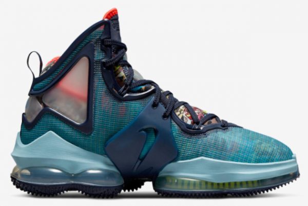 2022 Latest Release Nike LeBron 19 Fast Food DC9340-400-1