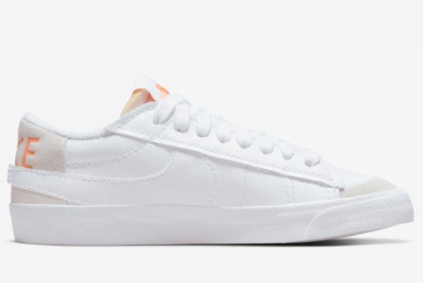 2022 New Release Nike Blazer Low Jumbo Scribble Swoosh DX2648-100-1