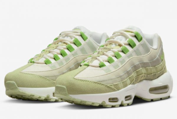 2022 Nike Air Max 95 Green Snake Training Shoes DV3208-001-2