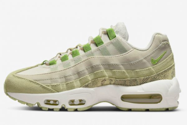 2022 Nike Air Max 95 Green Snake Training Shoes DV3208-001