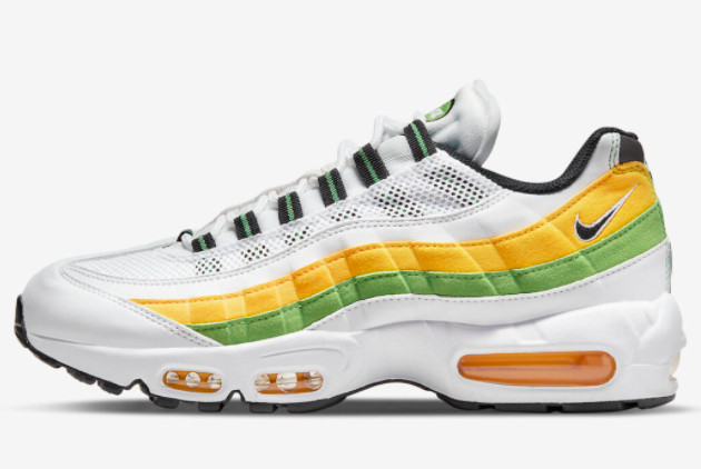 2022 Nike Air Max 95 Lemon Lime For Sale DQ3429-100