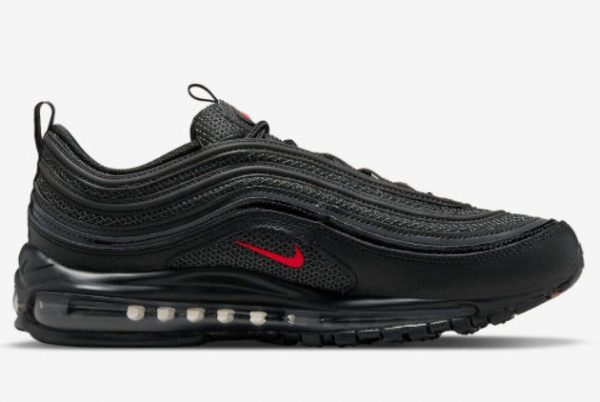 2022 Nike Air Max 97 Bred Black University Red Shoes DV3486-001-1