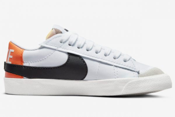 Buy 2022 Nike Blazer Low Jumbo Glitch Swoosh Online DV6484-100-1