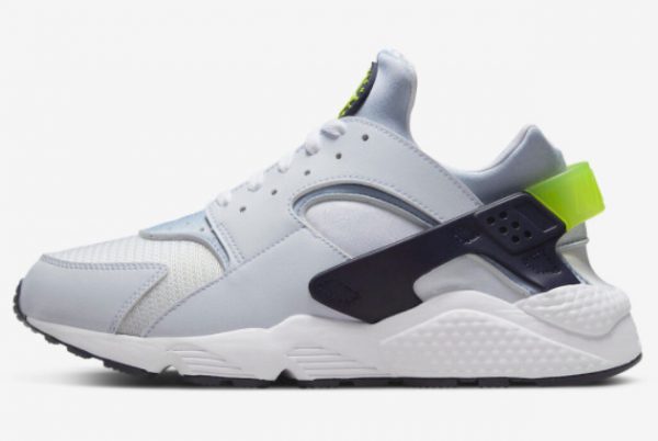 Cheap Nike Air Huarache Light Blue White-Volt DV6825-100