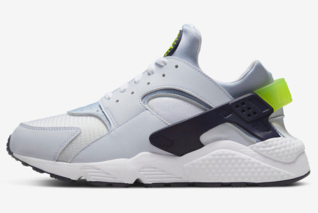 Cheap Nike Air Huarache Light Blue White-Volt DV6825-100