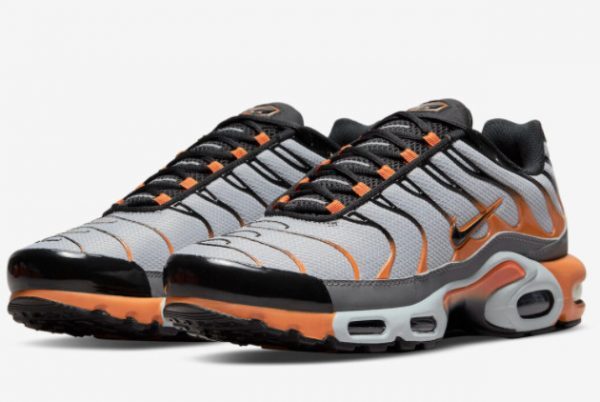 Cheap Nike Air Max Plus Grey Black Orange For Sale DM0032-001-2