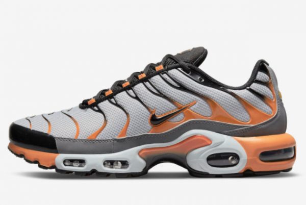 Cheap Nike Air Max Plus Grey Black Orange For Sale DM0032-001