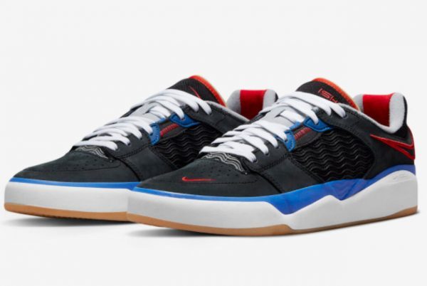 NBA x Nike SB Ishod Black/Red-Blue New Sale DM0752-002-2