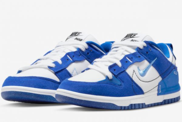 New Nike Dunk Low Disrupt 2 Hyper Royal Blue White DH4402-102-2