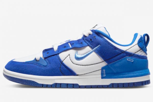 New Nike Dunk Low Disrupt 2 Hyper Royal Blue White DH4402-102