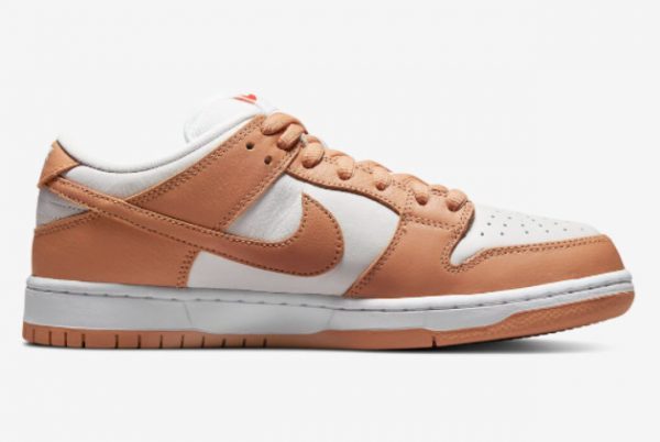 New Nike SB Dunk Low Light Cognac For Sale DM8998-200-1