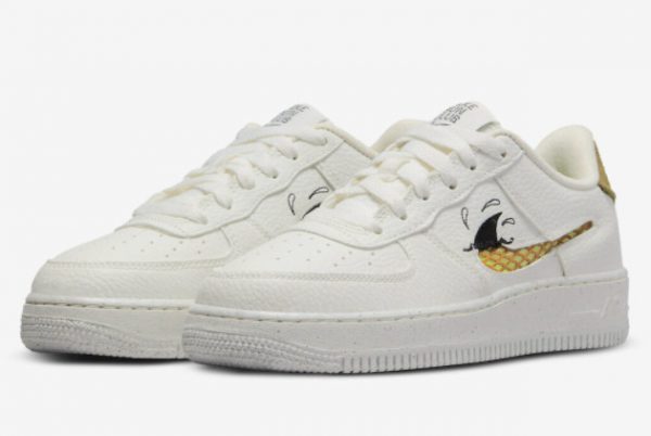 Nike Air Force 1 Sun Club Swoosh Branding DQ7690-100-1