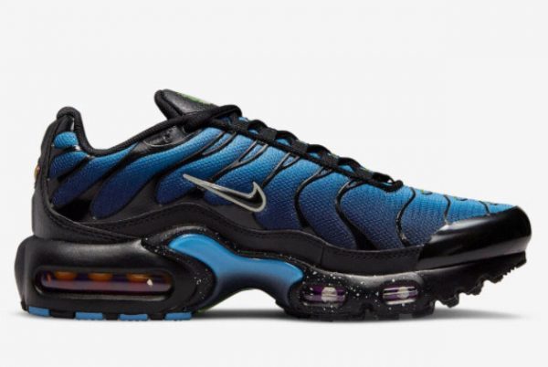 Nike Air Max Plus GS Nature Blue Black Running Shoes DV3484-001-1