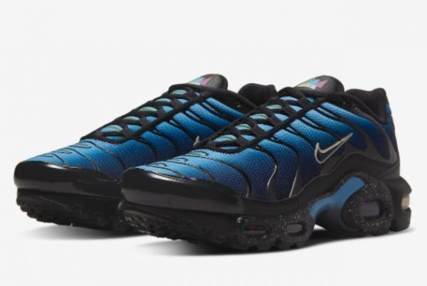 Nike Air Max Plus GS Nature Blue Black Running Shoes DV3484-001-2