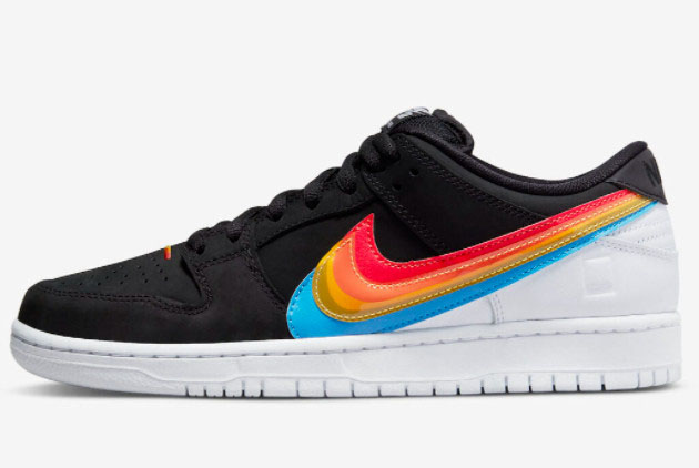 Polaroid x Nike SB Dunk Low Black Multicolor Online Sale DH7722-001