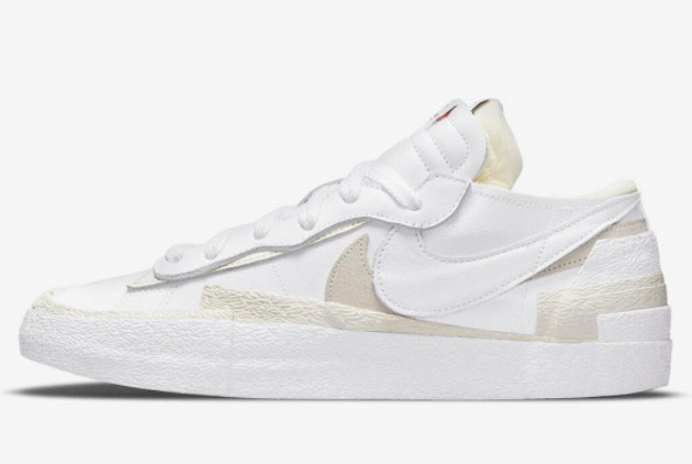 Sacai x Nike Blazer Low White Patent To Buy DM6443-100