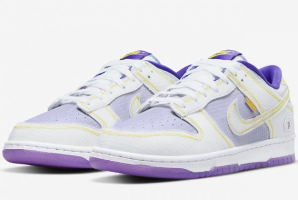 Union x Nike Dunk Low Court Purple Newest Sale DJ9649-500-2