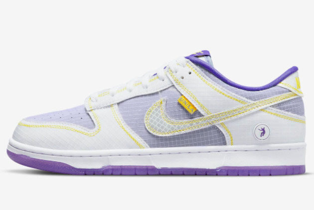 Union x Nike Dunk Low Court Purple Newest Sale DJ9649-500