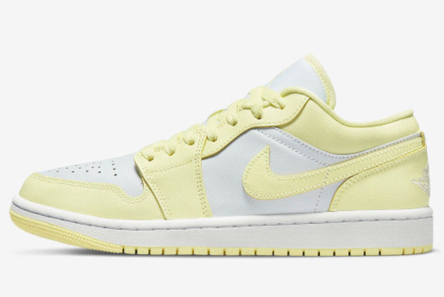 2022 Air Jordan 1 Low Lemon Twist Basketball Shoes DC0774-007