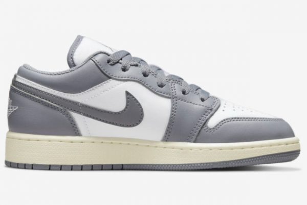 2022 Air Jordan 1 Low Vintage Grey New Sale 553560-053-1