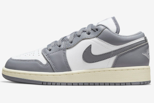 2022 Air Jordan 1 Low Vintage Grey New Sale 553560-053