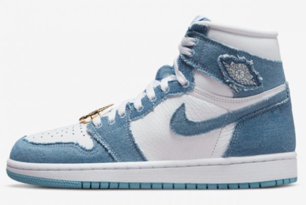 2022 Cheap Air Jordan 1 High OG WMNS Denim DM9036-104