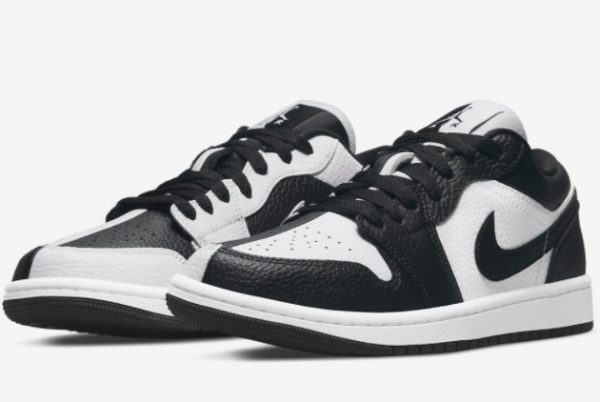 2022 Cheap Air Jordan 1 Low Homage Black White DR0502-101-2